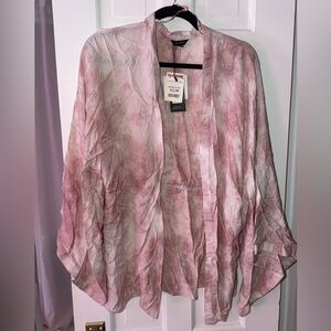 T.J.Maxx Pink Kimono Cardigan NWT